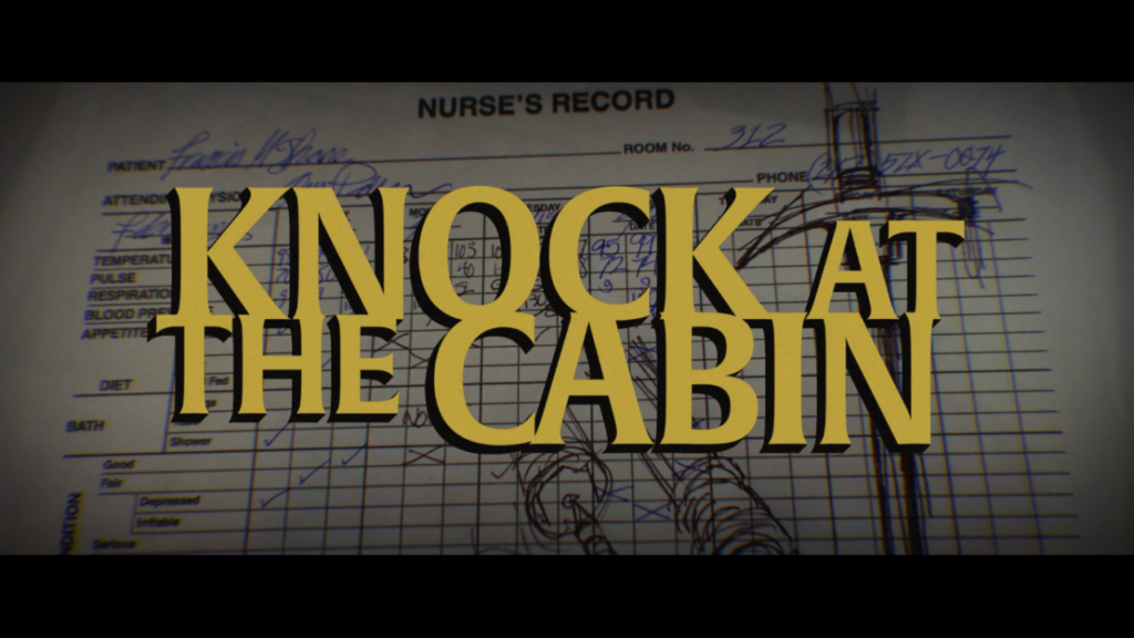 Knock at the Cabin – l’Apocalisse di ‘sta ceppa