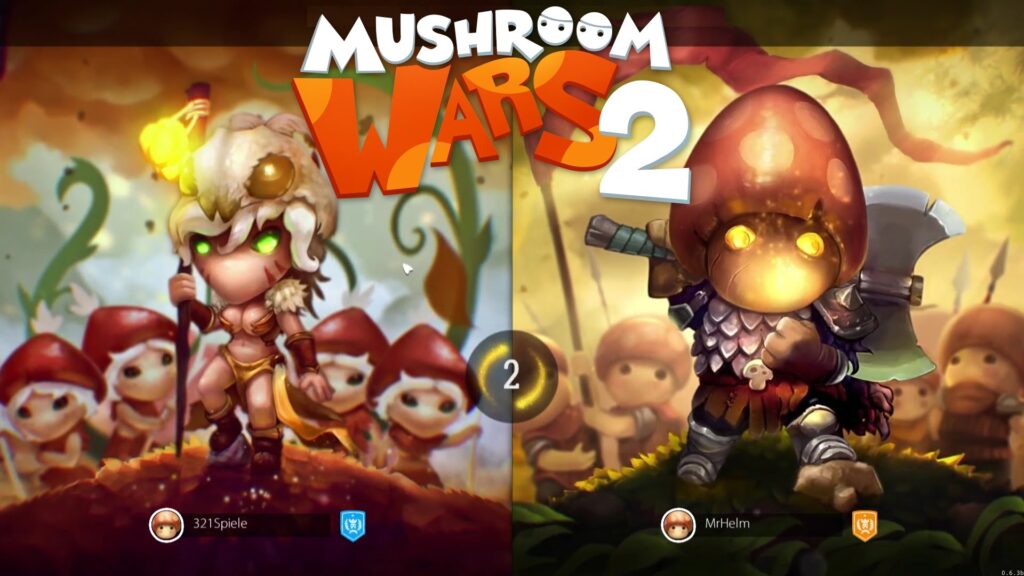 Ho giocato a Mushroom Wars 2