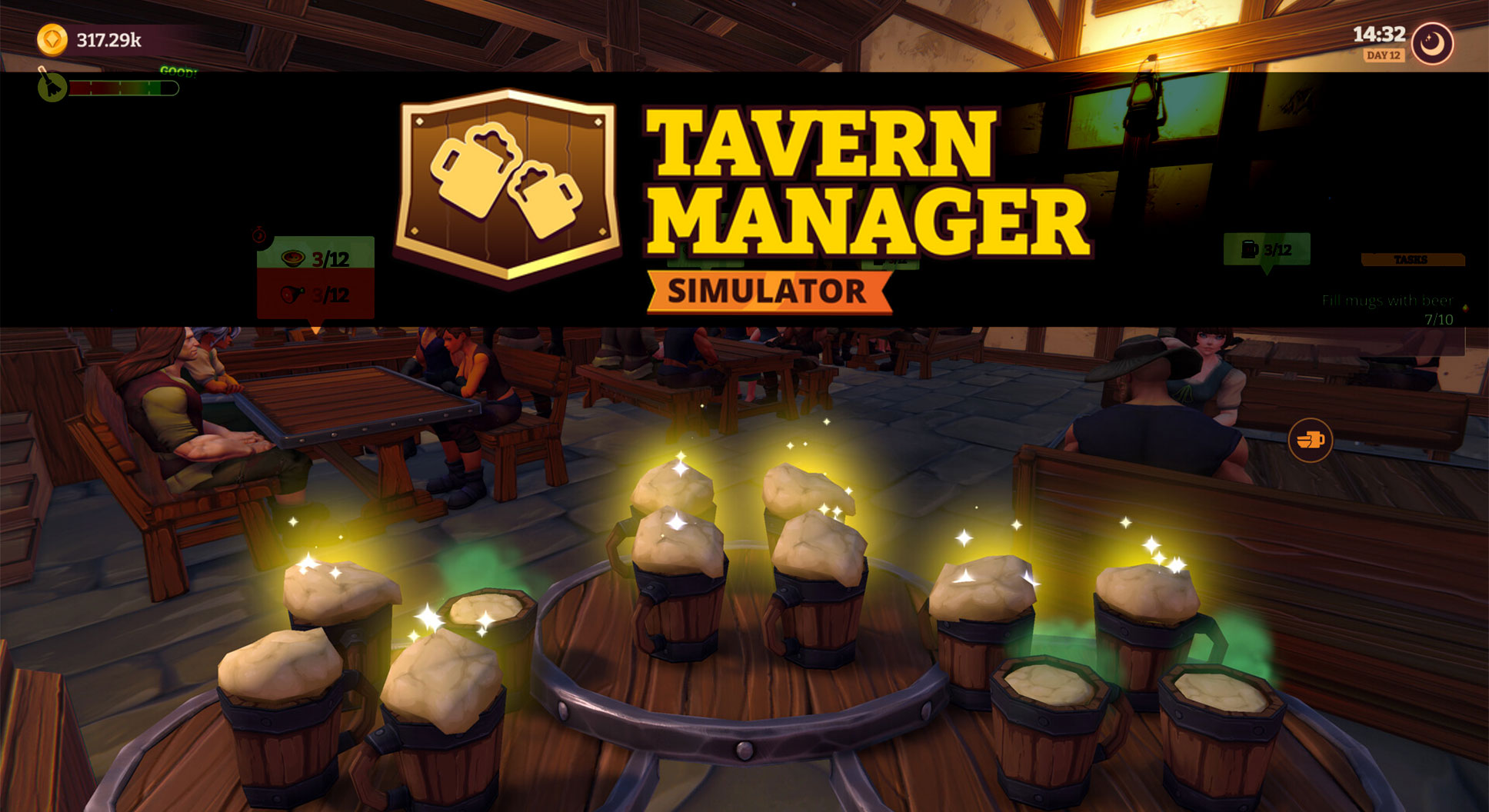 Tavern Manager Simulator: Bianco Elfo vi aspetta!